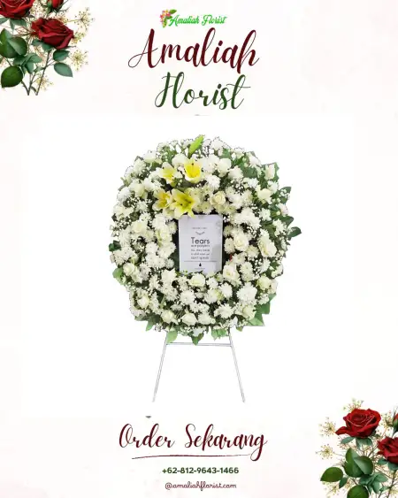 Krans Bunga Duka Paowan