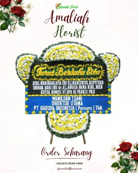 Papan Bunga Duka Paowan